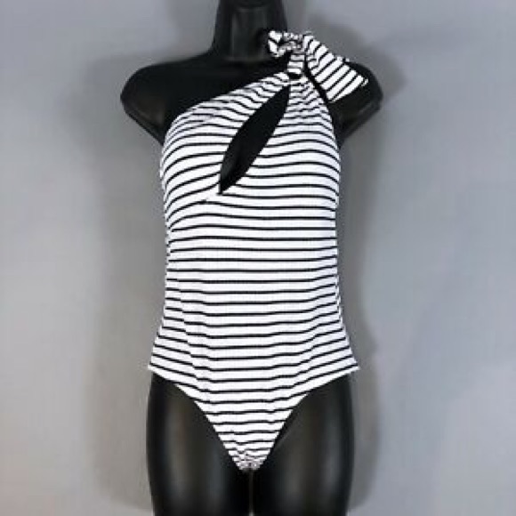 Modcloth Other - New ModCloth Navy/White Striped Swimsuit M
